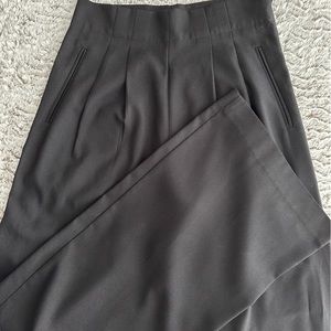 PARKER Pleated High-Waisted Trousers